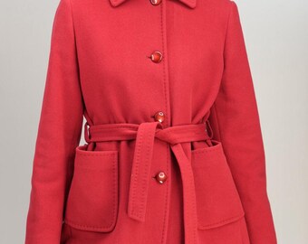 Aquascutum Pure Camelhair Vintage Coat | Made in England, 1980s