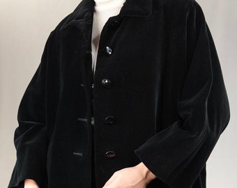 Valentino 1980s Boutique Vintage Velvet Coat | Made in Italy