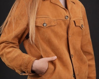 Classic Suede Vintage Jacket | Unisex | 1980s