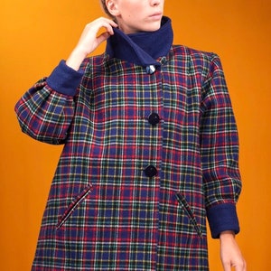 Rainbow Check Coat Etsy Australia