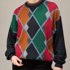 トップス 80s 90s IL GRANCHIO design cardigan トップス 80s 90s IL GRANCHIO design cardigan 80s 90s IL