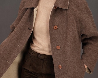 Aquascutum Pure Camelhair Vintage Coat | Made in England, 1980s