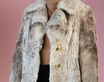 Vintage Damen Pelzmantel | 1970er Jahre, Made in Italy