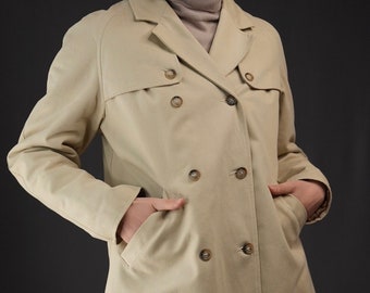 Fendissime Vintage Trench Overcoat | Pure Cotton, Made in Italy