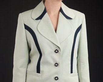 Vintage Blazer 1980s | Handgefertigt in Italien