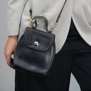 COACH Vintage Derby Bag 1980s | Vintage Crossbody Shoulder Bag 