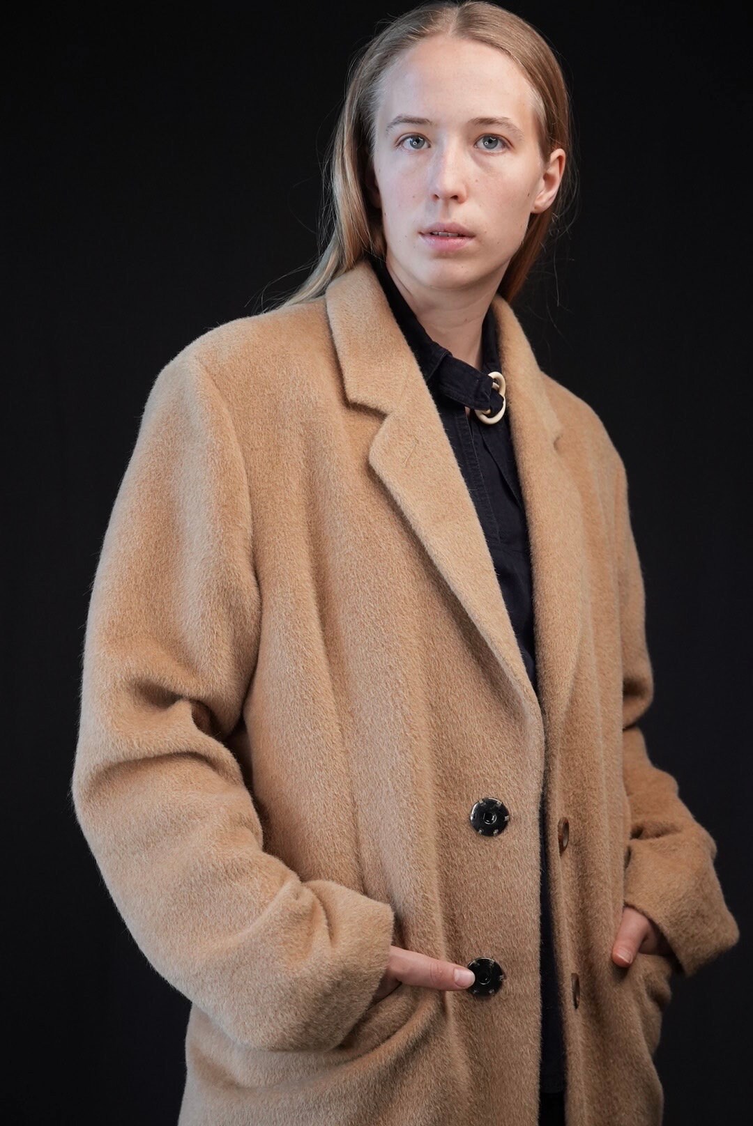 JILSANDER アルパカコート JIL SANDER ベビーアルパカコート | ヴィンテージ、西ドイツ製