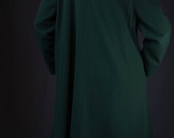 アクアスキュータム ダークグリーン ダブルブレスト ヴィンテージ