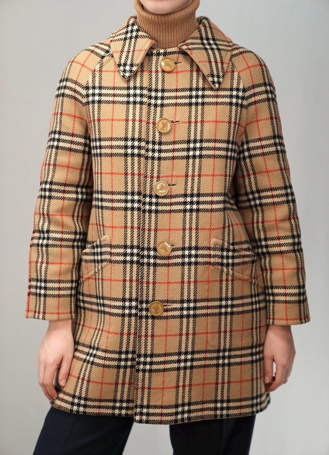 Camel Coat Burberrys - Etsy