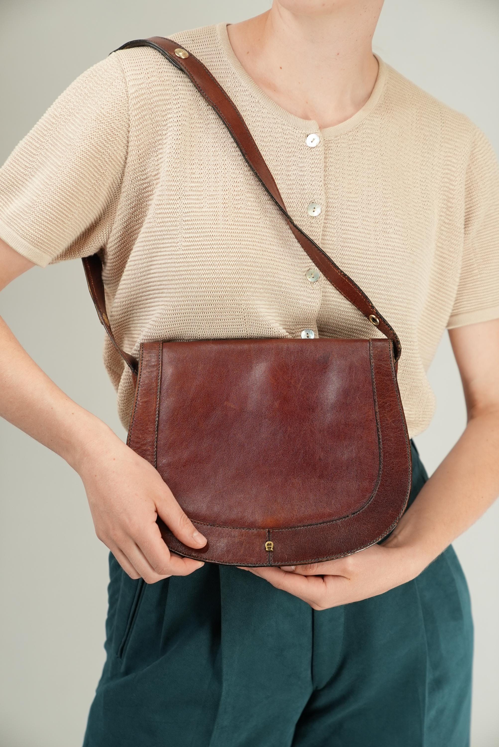 Etienne aigner vintage bag - Etsy 日本