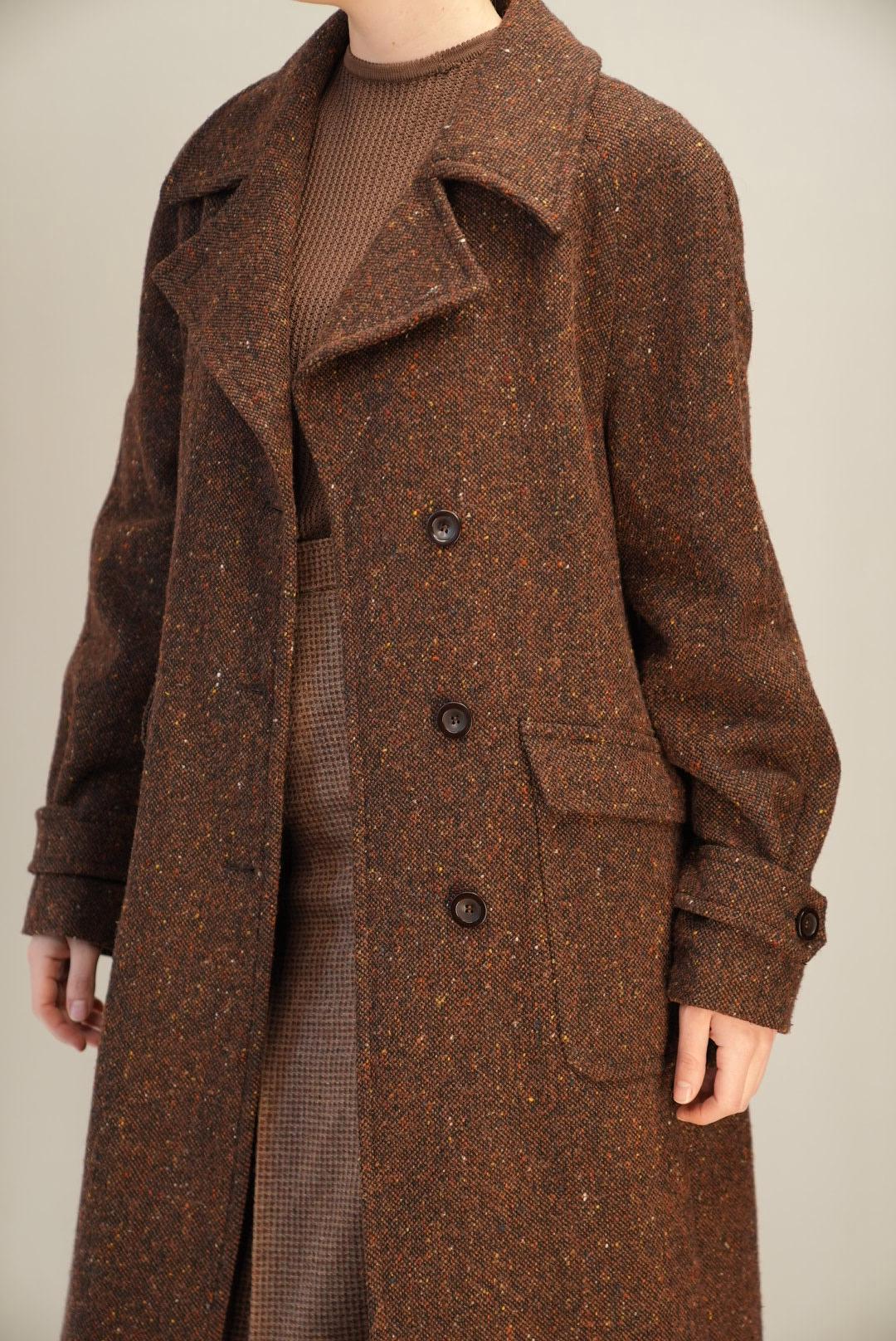 Vintage Tweed Coat - Etsy UK