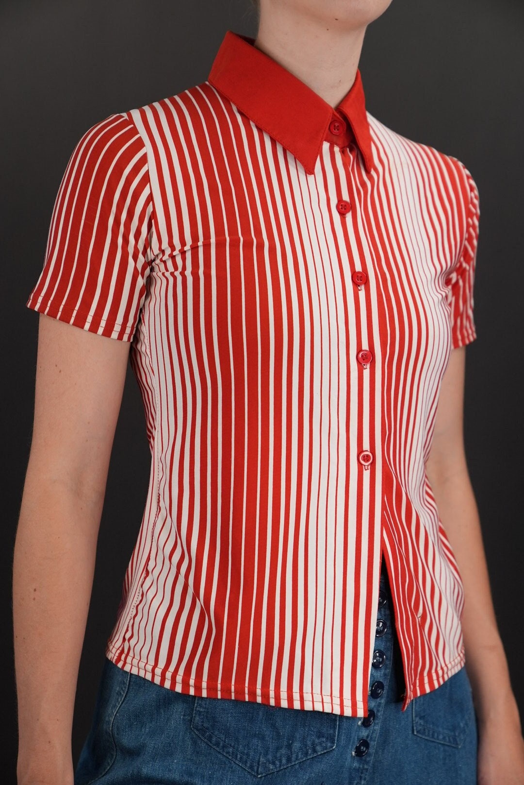 Classic Women's Shirt - Crimson Ribbons main image 0