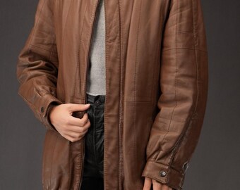 Vintage 80s 90s Real Leather Shearling Jacket, Sheepskin - Etsy India