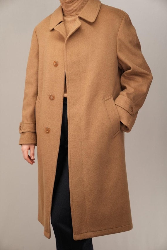 steinbock HIMALAYA Loden コート シュタインボック Steinbock Himalaya Loden Coat in Camel Beige | Vintage