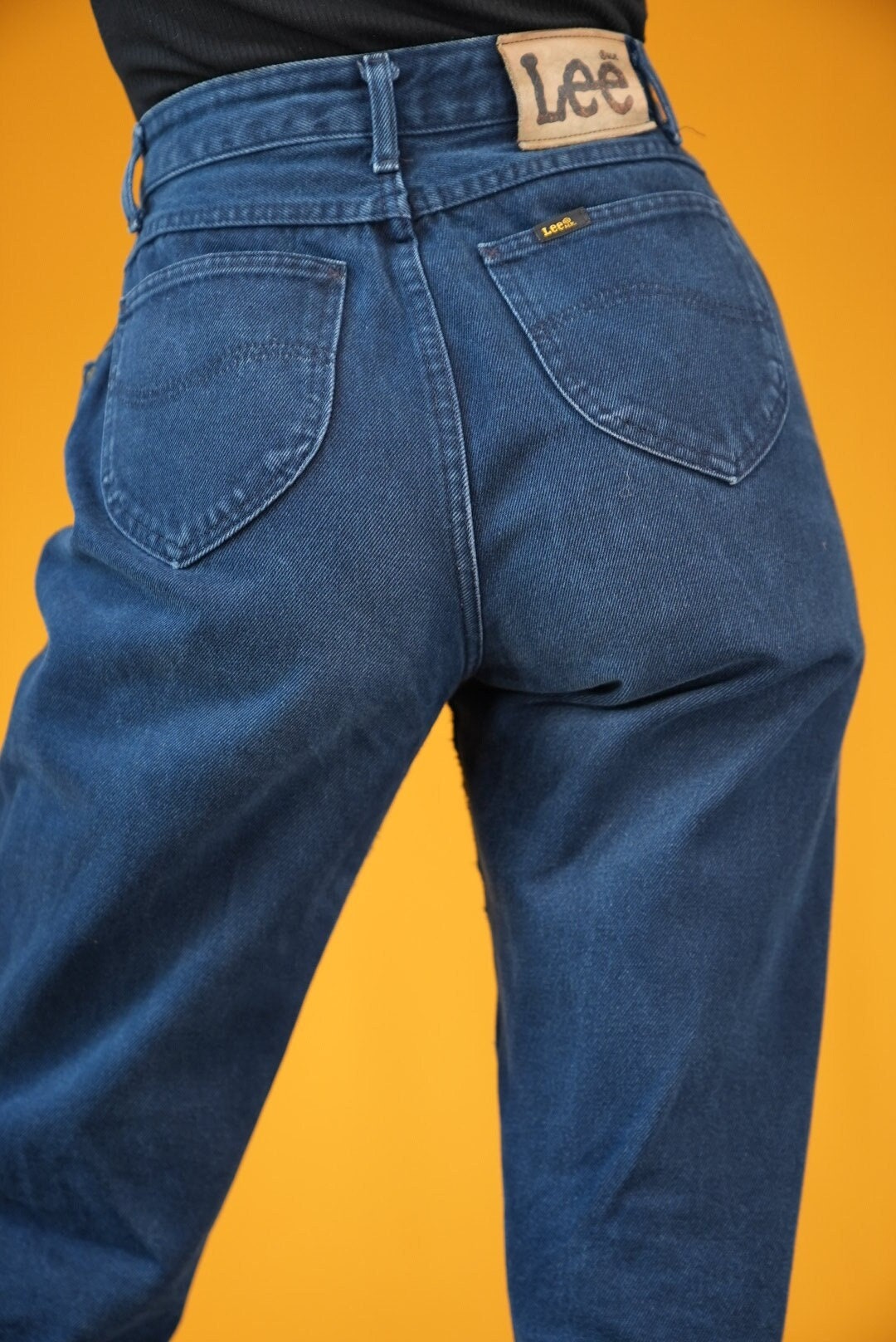 black cove lee hi mom jeans