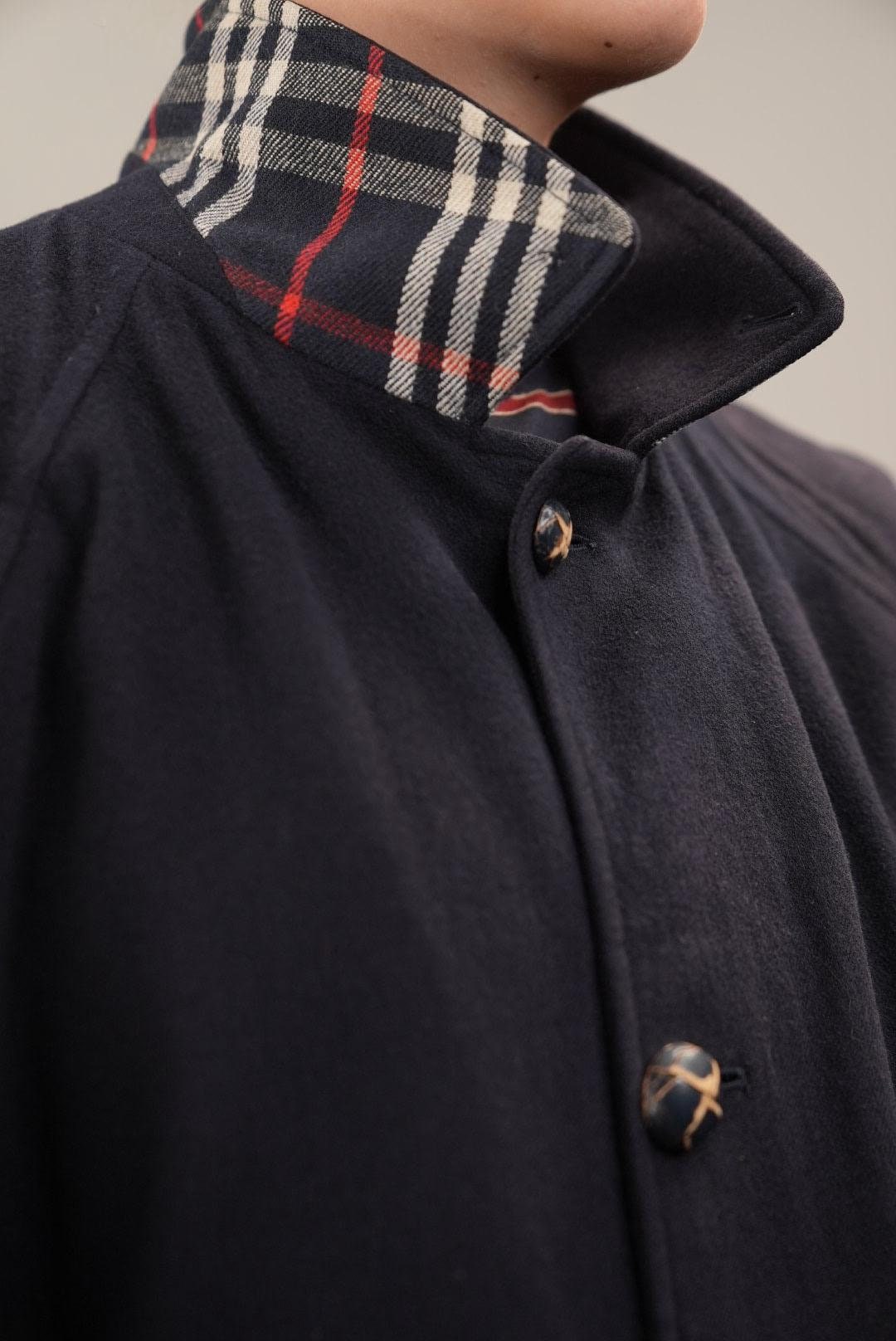 Burberry Balmacaan - Etsy UK