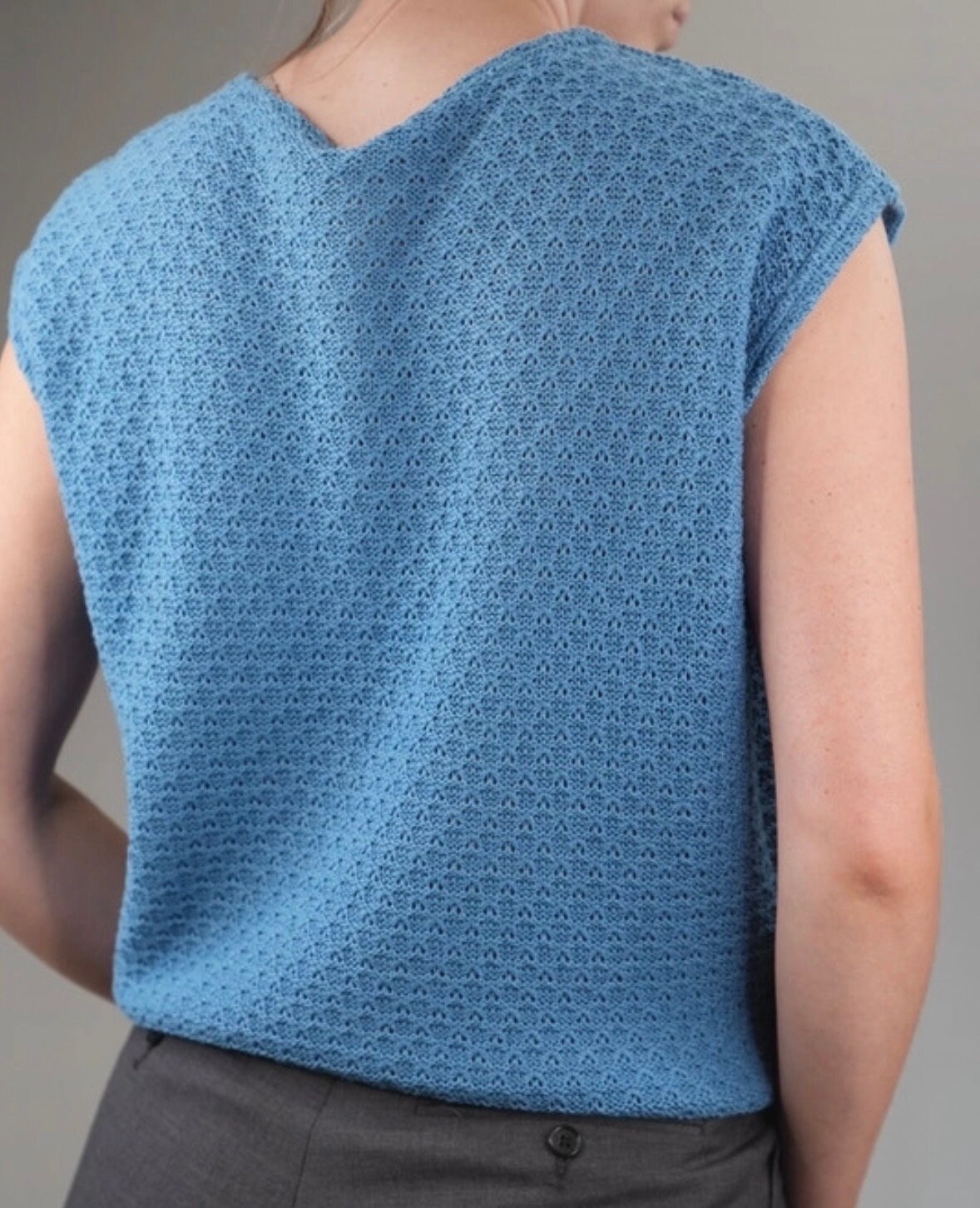 Vintage Acetate Knitted Top