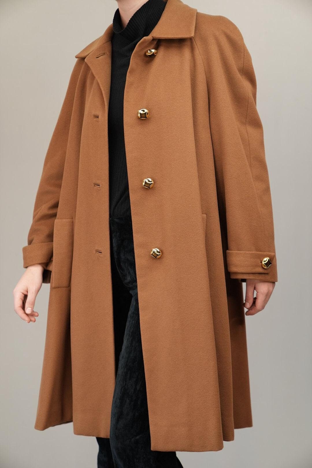 ヴィンテージ古着　ドイツ製ロロピアーナウールカシミアコート　Loro Piana ヴィンテージ古着 ドイツ製ロロピアーナウールカシミアコート
