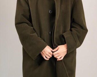 Steinbock Loden Coat Vintage | Men's Loden Coat Size L (50