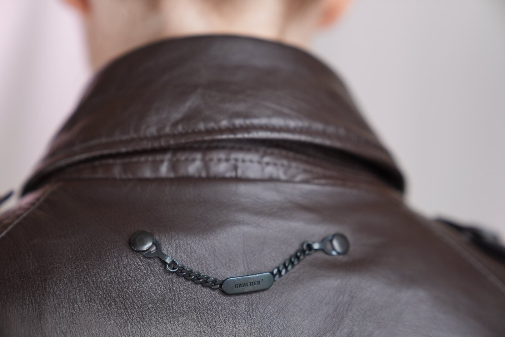 Jean Paul Gaultier Leather Trench-coat Dark Chocolate Brown - Etsy