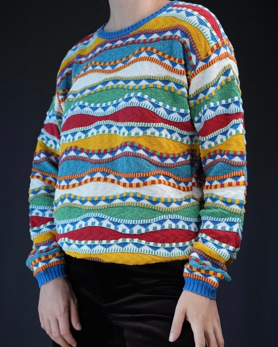MISSONI Sweater Crazy Pattern 3D | Colorful Knitte