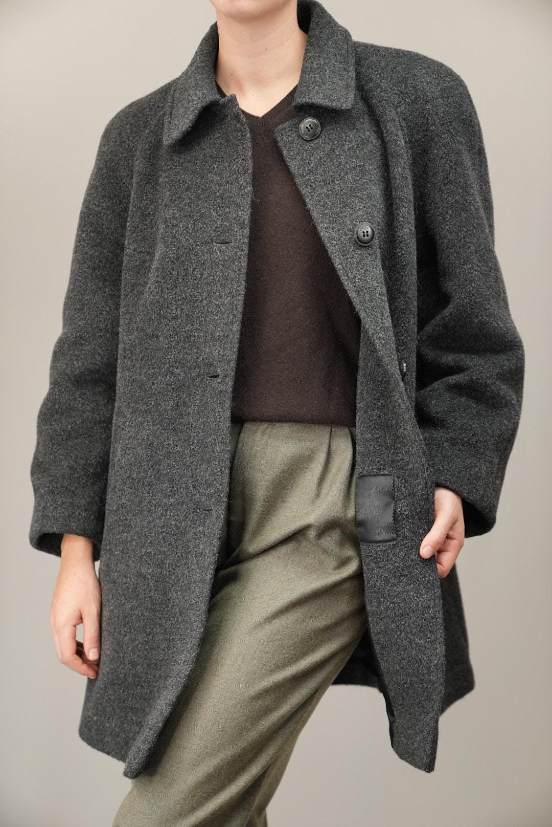 Vilma - Latte Wool Coat