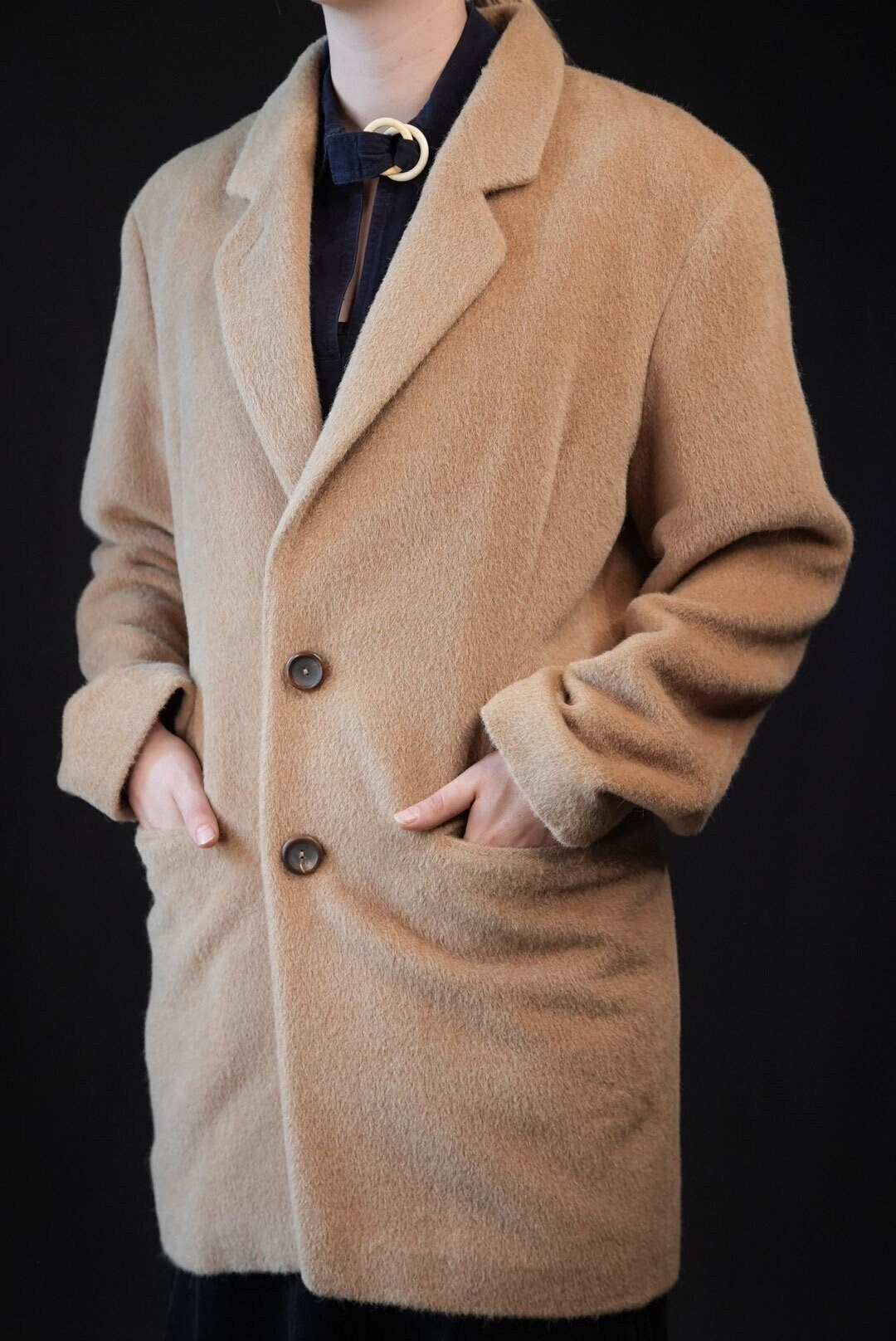 JILSANDER アルパカコート JIL SANDER ベビーアルパカコート | ヴィンテージ、西ドイツ製