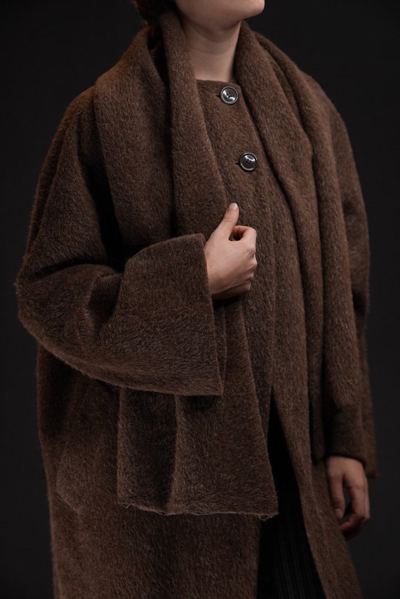 Gianfranco Ferre Studio 0001 Alpaca Mohair Coat |… - image 1