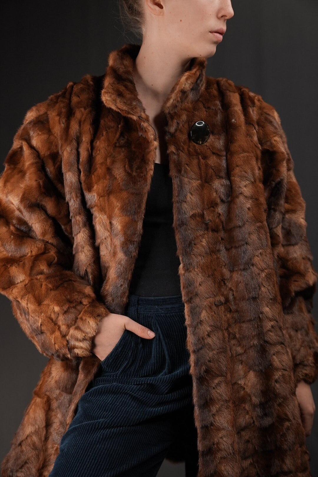 A mink coat discount
