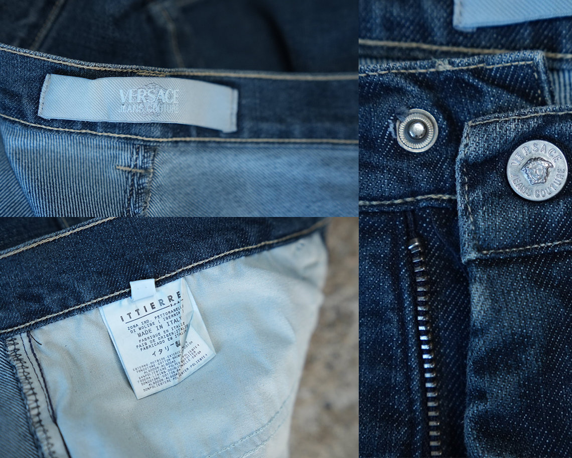 パンツ Versace archive jeanse Rare Versace Butterfly Jeans – Vintage 1995 Signature Denim