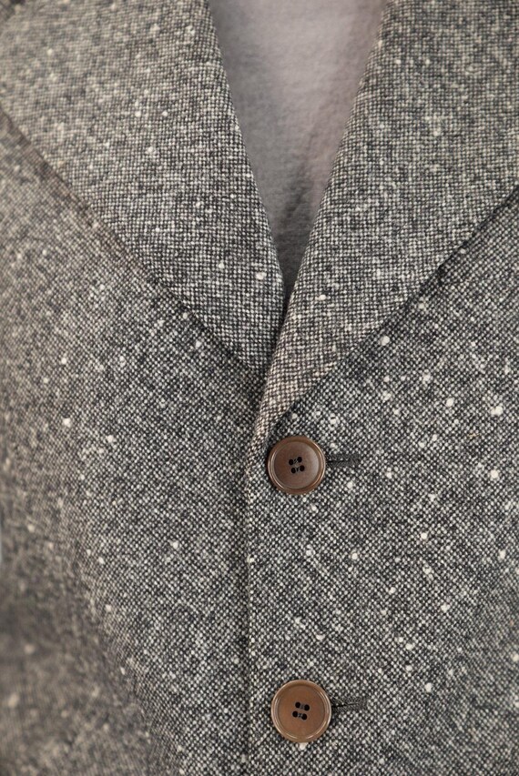 Ted Lapidus Vintage Tweed Blazer Jacket With Horse-hair Ted Lapidus Vintage Tweed Blazer Jacket With Horse-hair