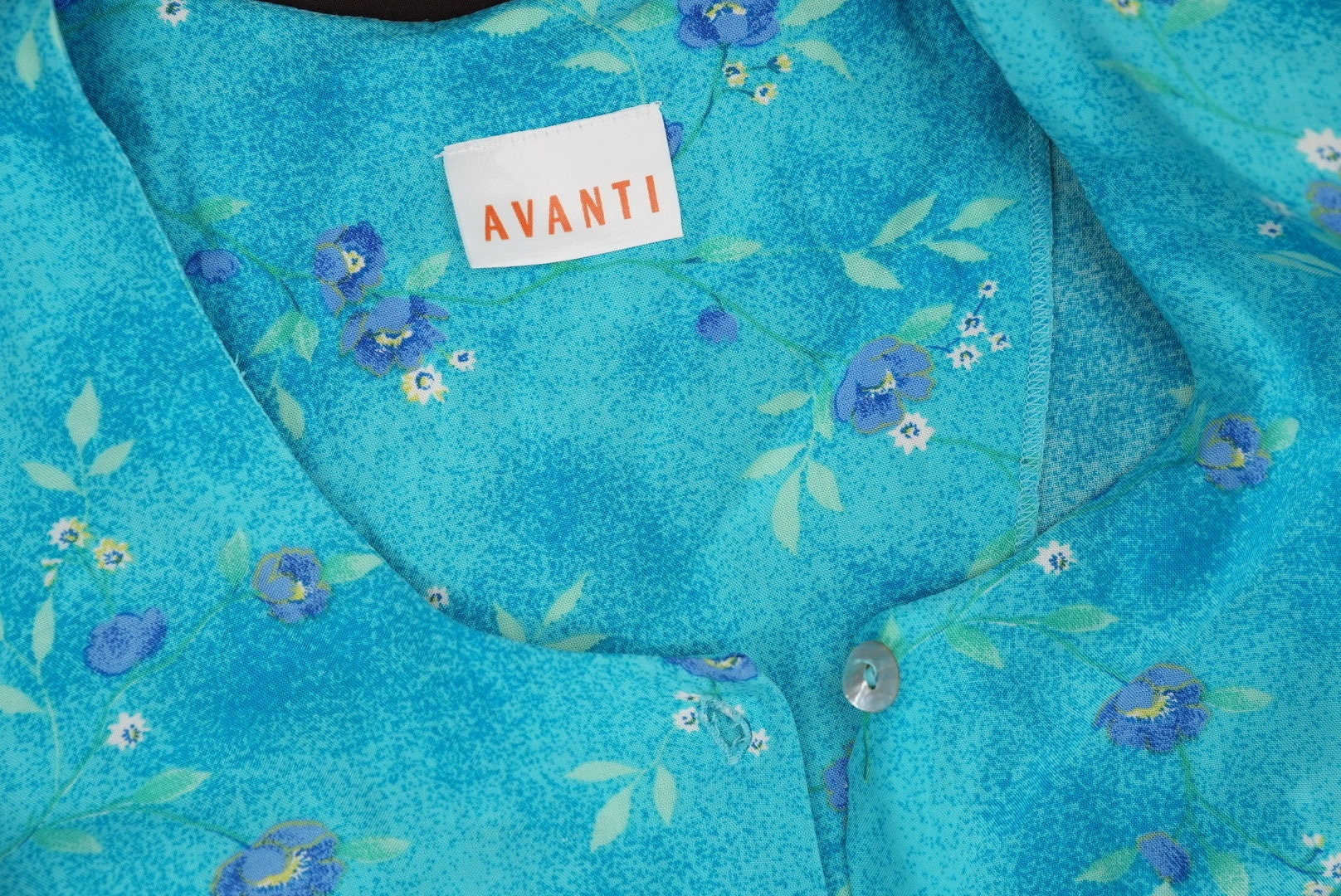 euro vintage avanti C&A silk blouson