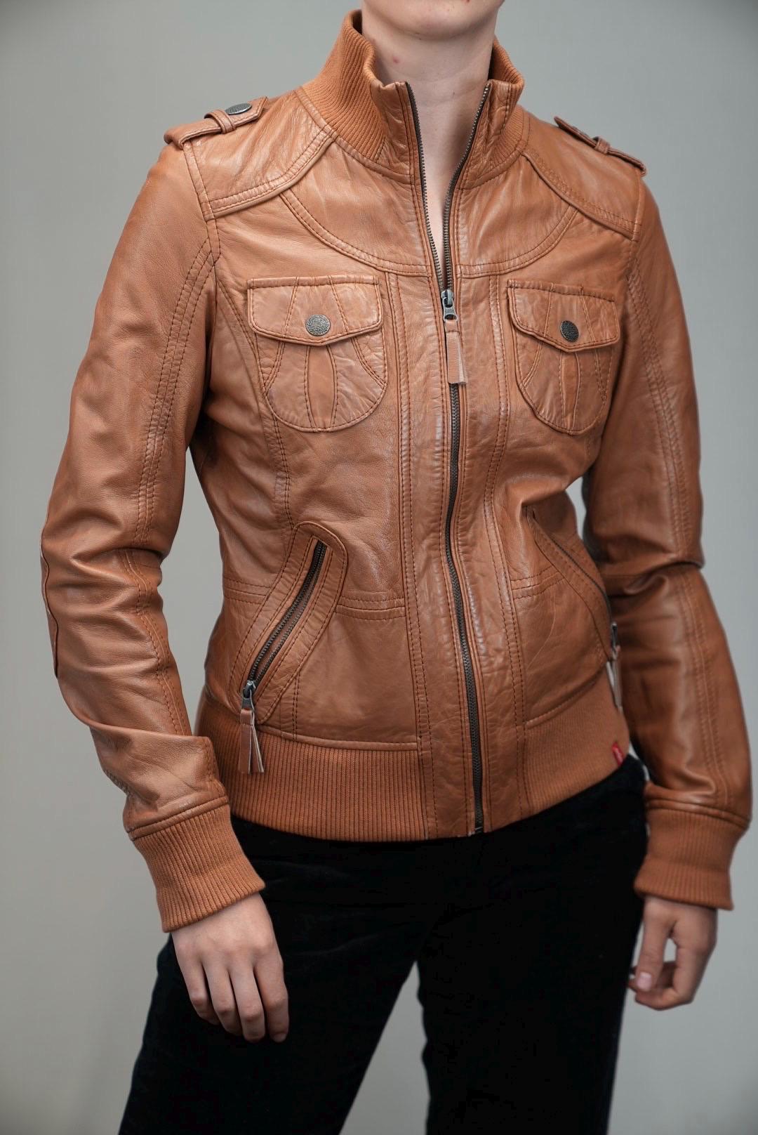 Vintage Edge Rupert Japan Leather Kinky Red Jacket Medium