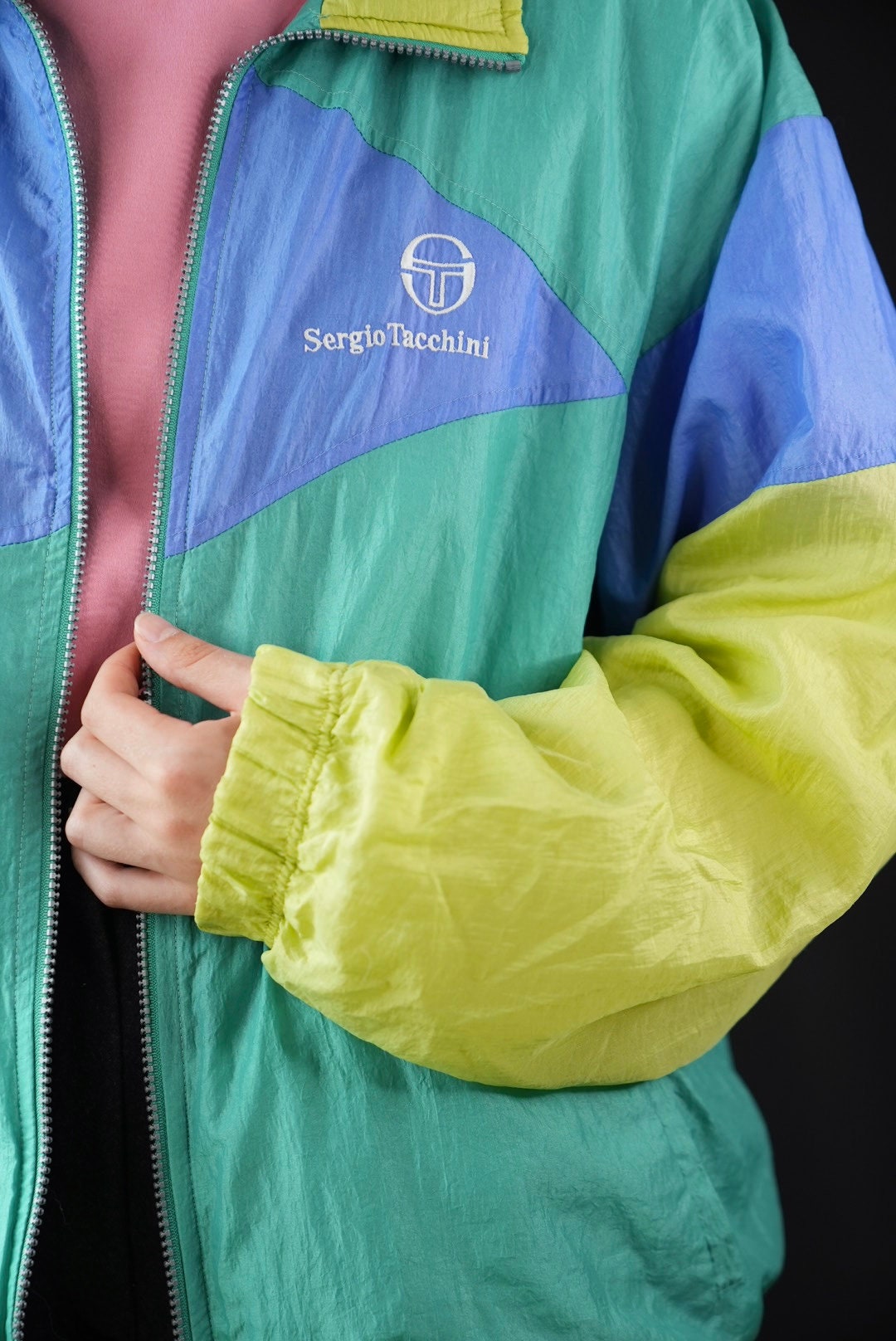 Sergio Tacchini Colorful Vintage Tracksuit Jacket | Men's Sergio Tacchini Colorful Vintage Tracksuit Jacket | Men's