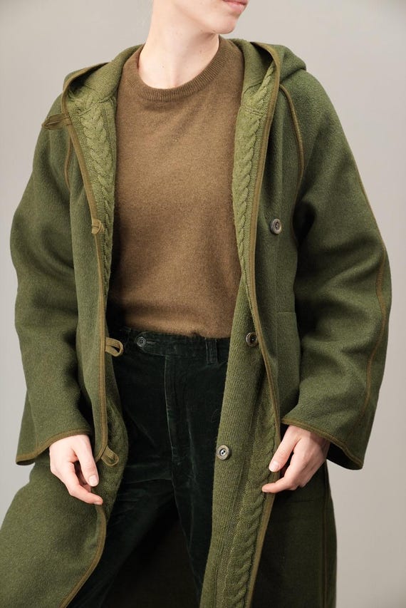 Double-face Loden Coat by Lindner | Classic Loden Coat