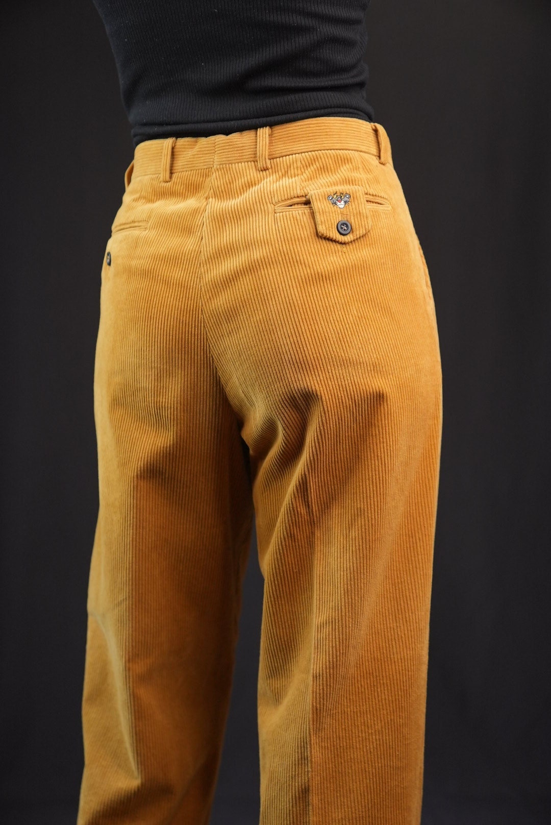 Yellow Cord Trousers 