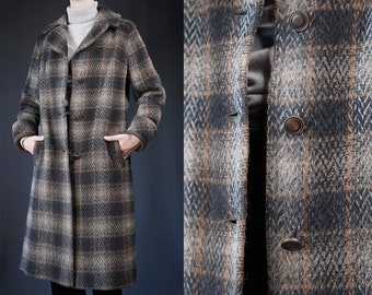 Llama Vintage Coat Made in England | Pure Llama Wool