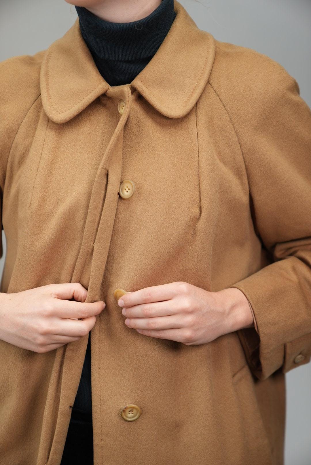 Aquascutum Pure Cashmere Coat | Made in England 80s - Etsy