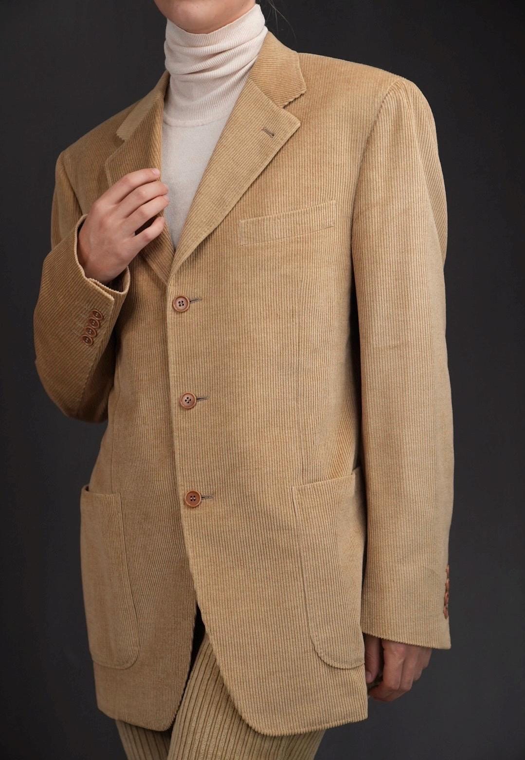 Canali corduroy jacket hotsell