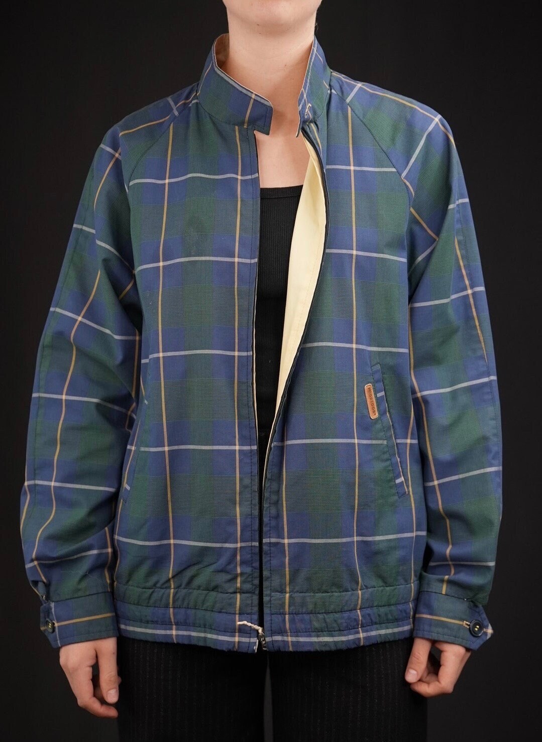 Bomber in cotone reversibile vintage anni '80 / Mc Gregor / Made in France