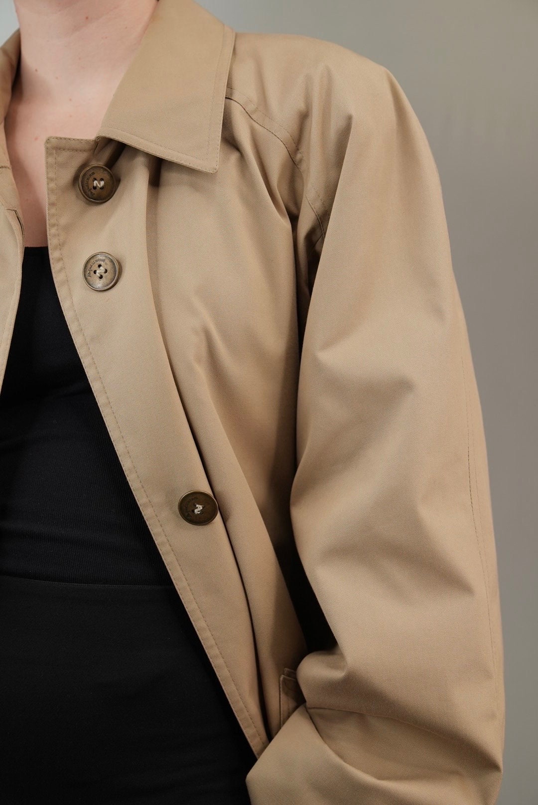 Aquascutum Vintage Trench-coat in Beige | Made in England - Etsy Aquascutum Vintage Trench-coat in Beige | Made in England - Etsy
