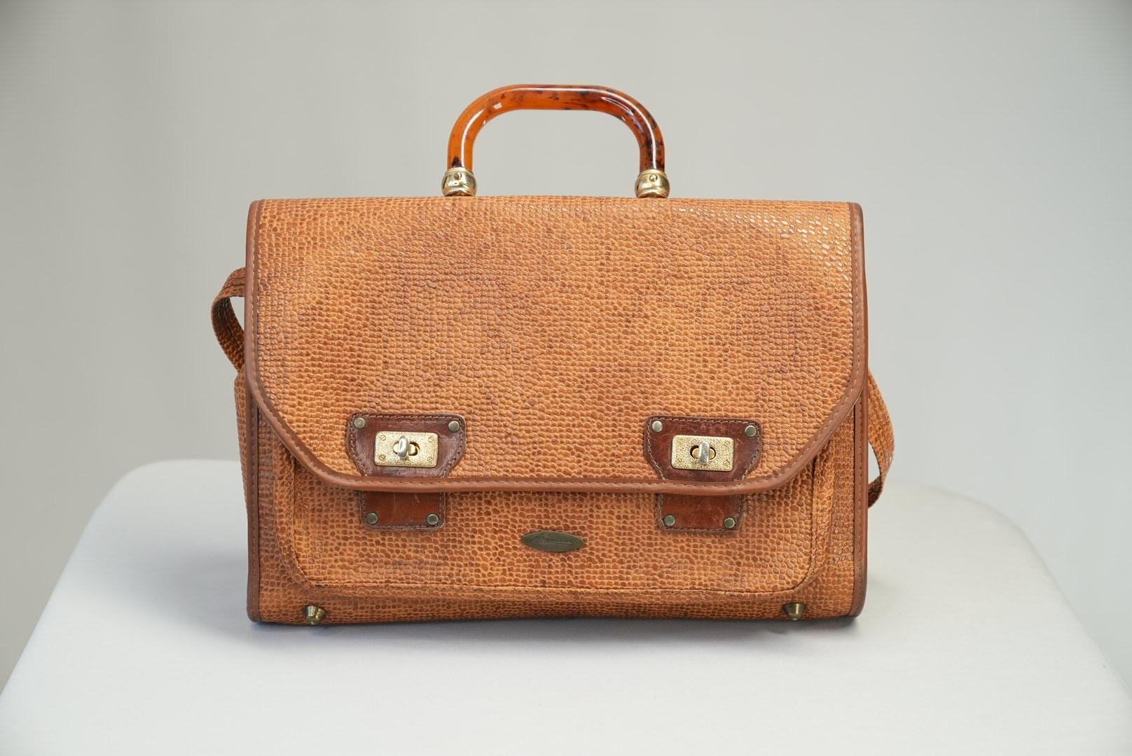 70s leather bag - Etsy 日本