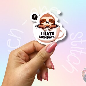 Waterproof Coffee Stickers – Fun and Durable Vinyl Decals for Laptops, Journals, Water Bottles, and More! Perfect for Coffee Lovers | Funny