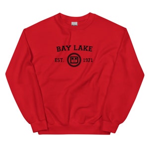Fantasy Varsity Sweater - Bay Lake - Crew Neck Sweater (Unisex)