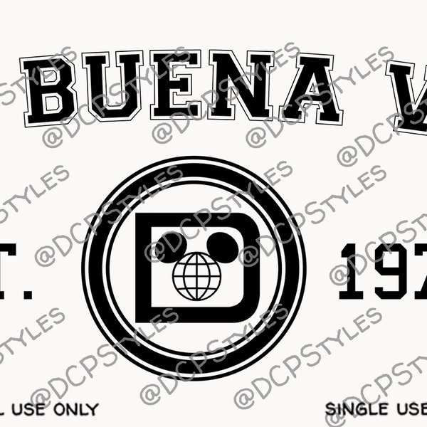 Lake Buena Vista DCP svg file - Downloadable SVG file