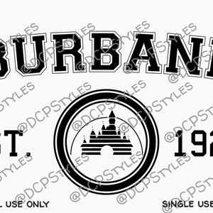 Burbank SVG-bestand - downloadbaar svg-bestand