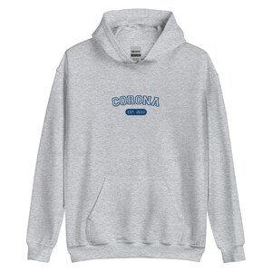 Embroidered Fantasy Varsity Sweater - Corona - Hoodie (Unisex)