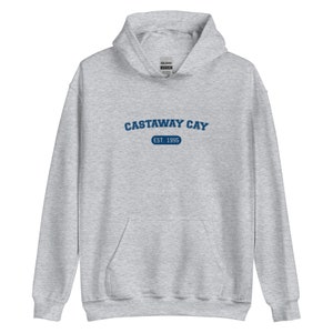 Embroidered Fantasy Varsity Sweater - Castaway Cay  - Hoodie (Unisex)