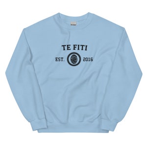 Fantasy Varsity Sweater - Te Fiti - Crew Neck Sweater (Unisex)