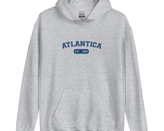 Suéter Varsity de fantasía bordado - Atlantica - Sudadera con capucha (Unisex)